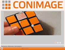Tablet Screenshot of conimage.de